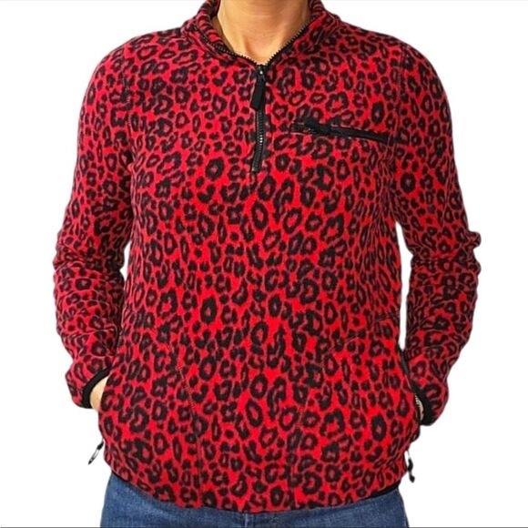EMPYRE Cheetah Print Pullover Sweater - Picture 1 of 15